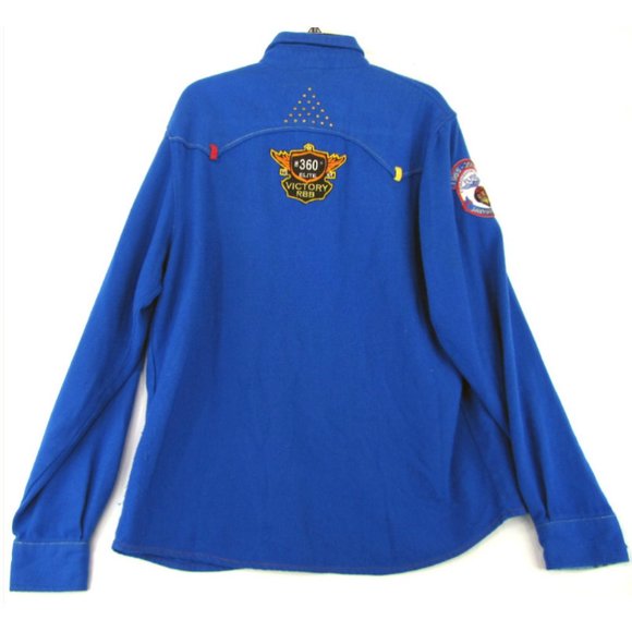 Acrylic Aviation Pilot Flyboy Blue Shirt - Picture 2 of 7